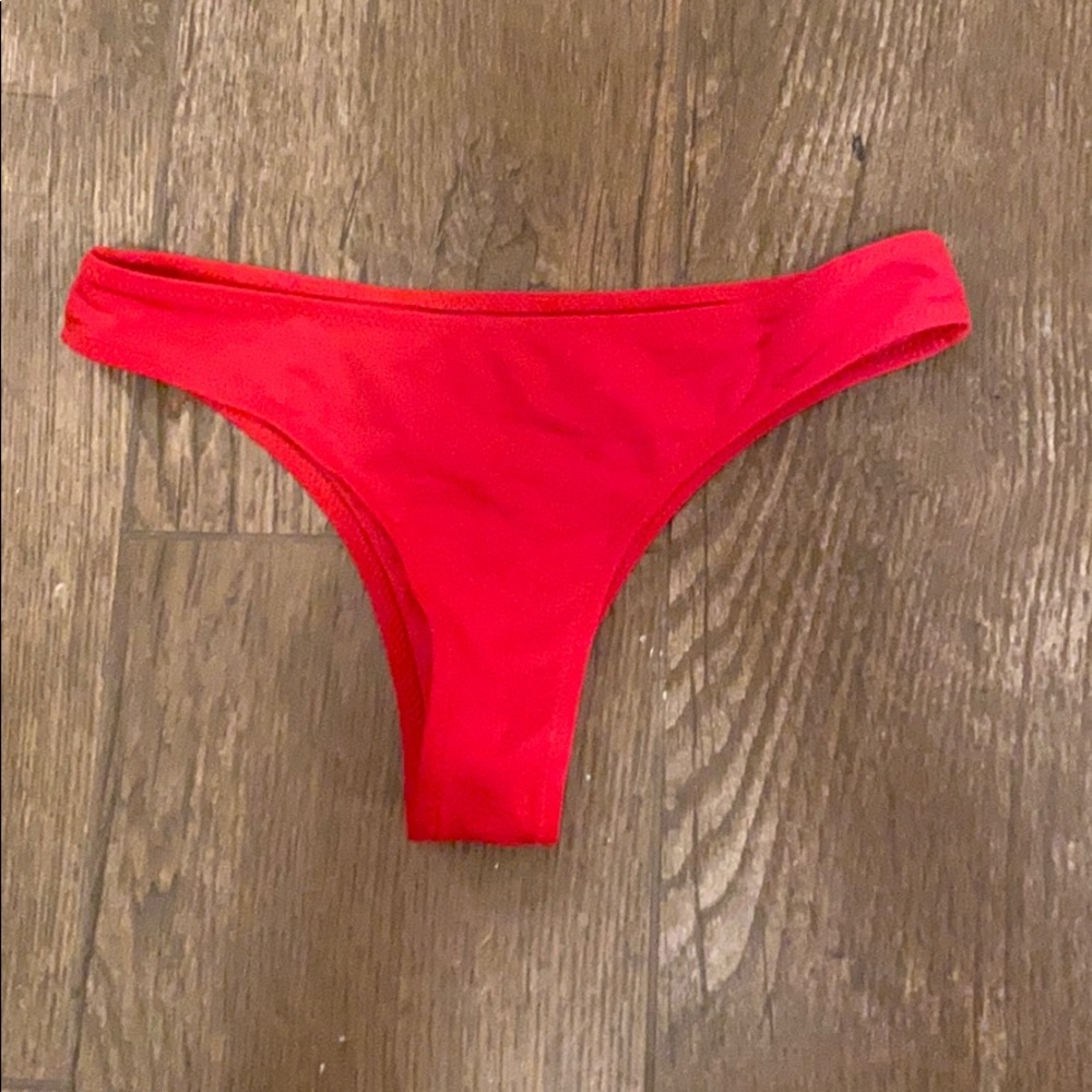 Zaful Red Bikini Bottoms